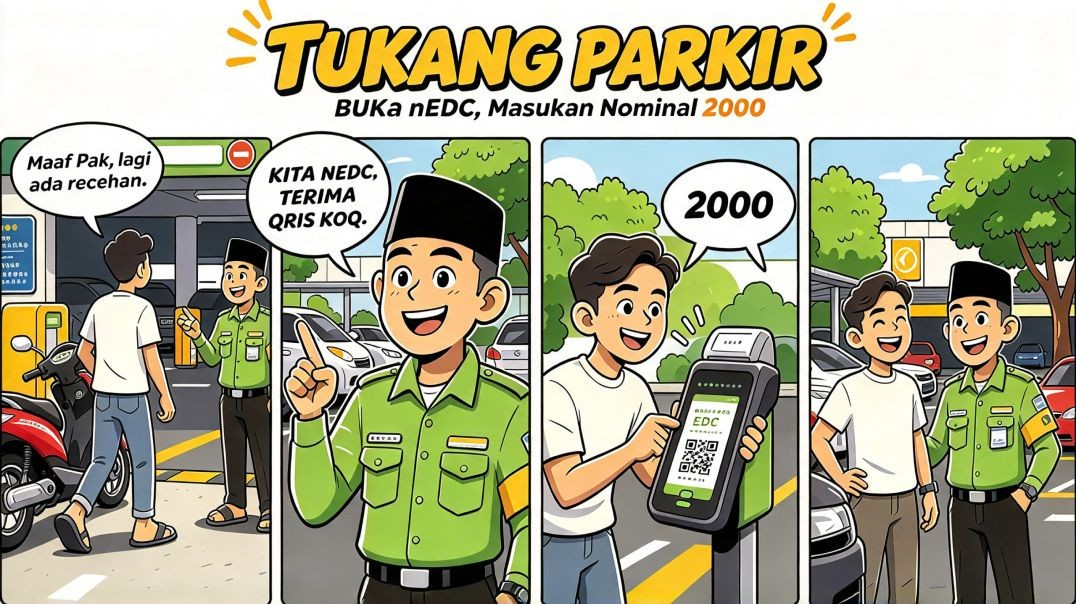 ⁣nEDC - Cerita Kang Parkir