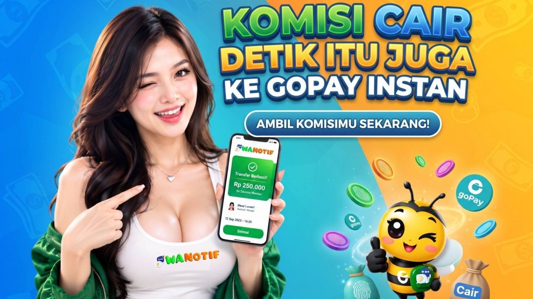Komisi Langsung Cair ke Gopay